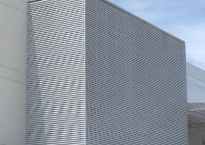 Fachadas Integrales cristal templado 48 Fachada Louver de Aluminio